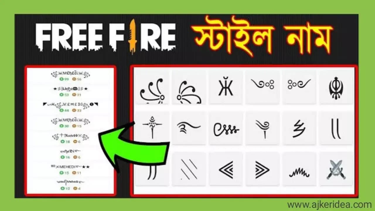 FF name style new 2026 | free fire name style