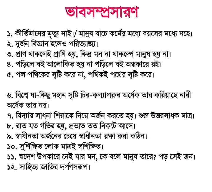 এইচএসসি বাংলা ২য় পত্র ফাইনাল সাজেশন ২০২৬ ১ এইচএসসি বাংলা ২য় পত্র ফাইনাল সাজেশন ২০২৬ চিত্র ১